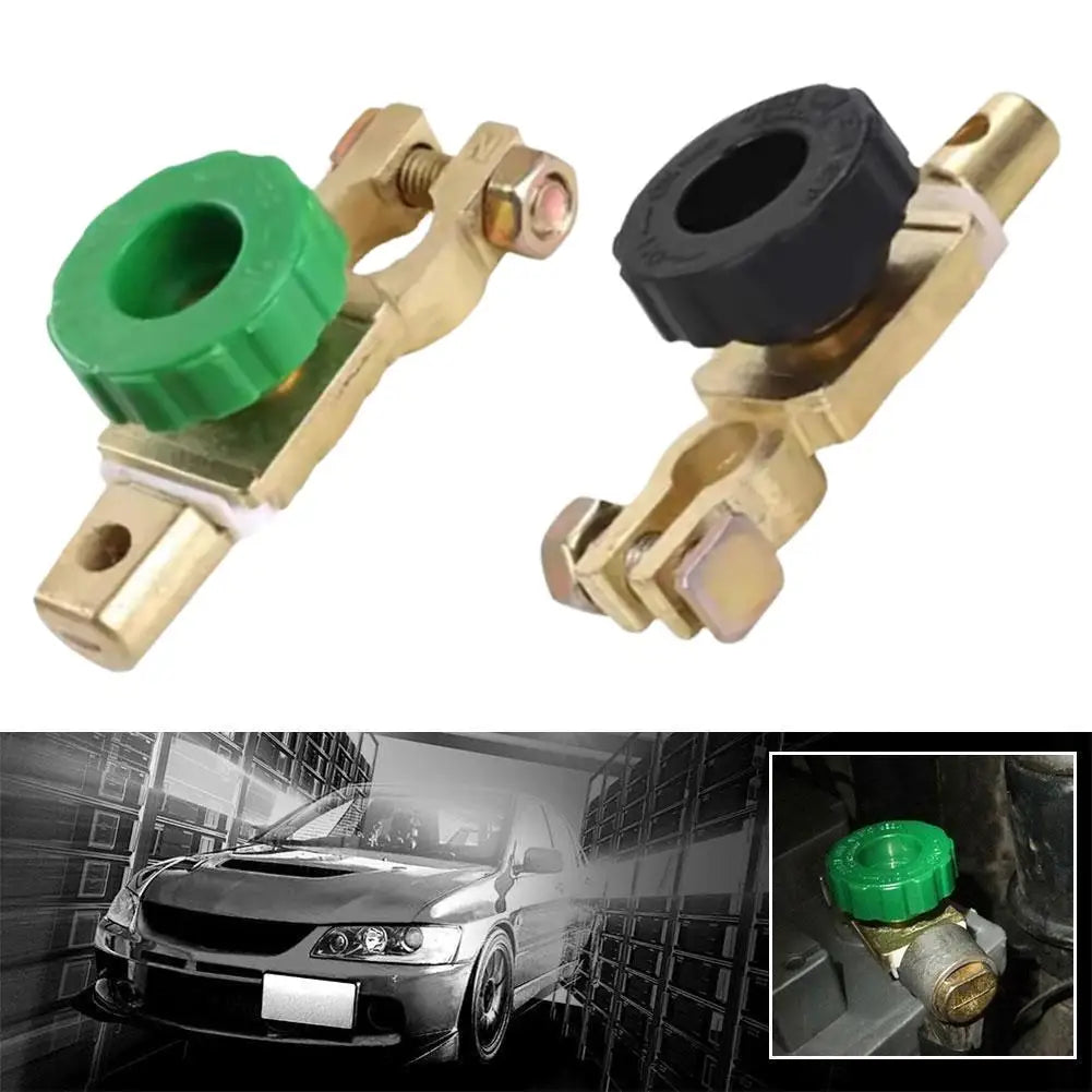 Car Battery Power Off Protection Switch Battery Disconnect Quick Cut-off Disconnect Isolator Switch Car Power-off Switch Peaceful Pleasures Health and Wellness