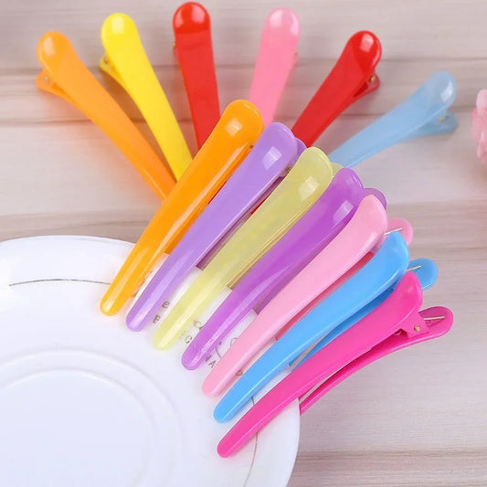 10-Pack Frosted Plastic Hair Clips – Side Barrettes for Women Hair Clips Set Peaceful Pleasures Health and Wellness bright black