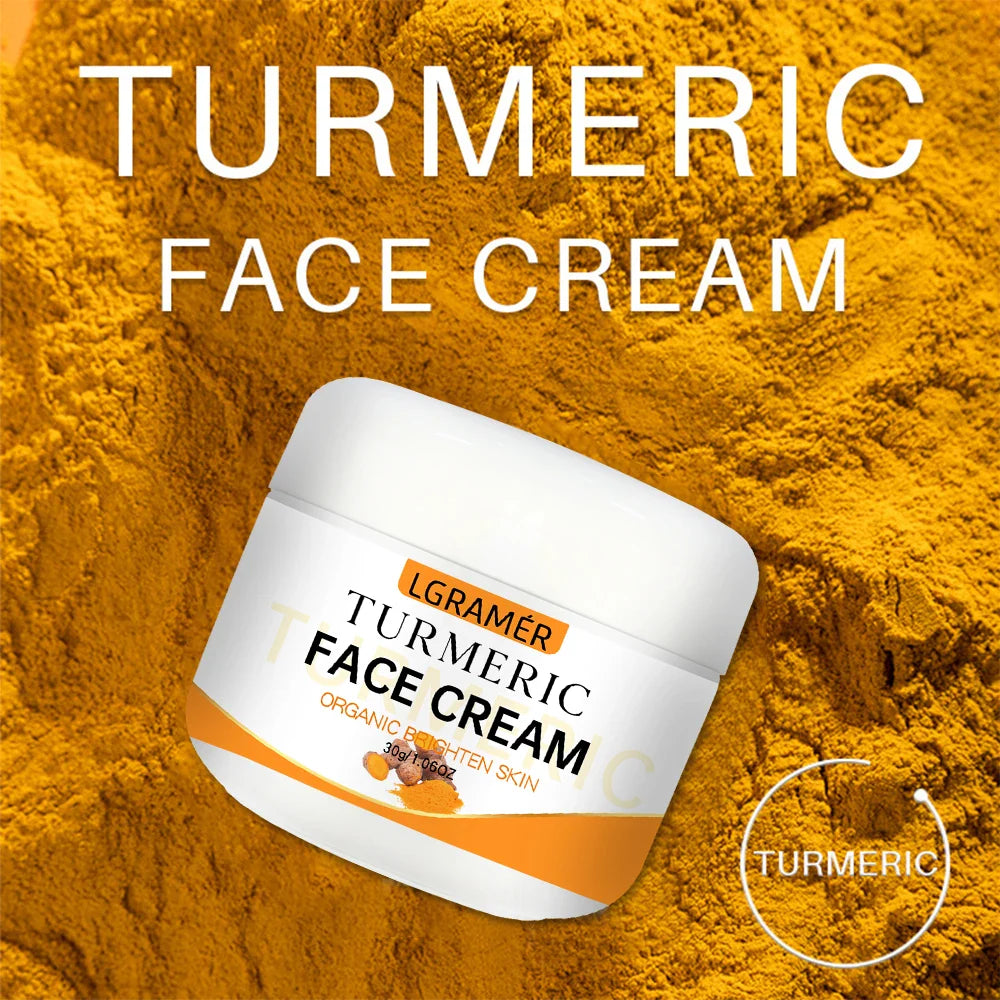 Turmeric Face Cream – Brighten, Hydrate & Minimize Fine Lines