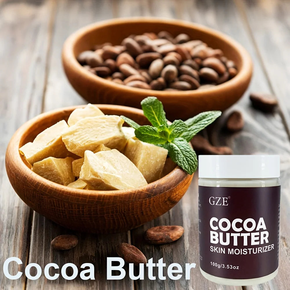 GZE Cocoa Butter Moisturizer – Hydrating Face Cream 100g Face Moisturizer Cream Peaceful Pleasures Health and Wellness