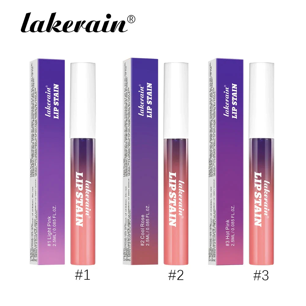 Lakerain Peel-Off Lip Stain – Matte, Waterproof, Long-Lasting