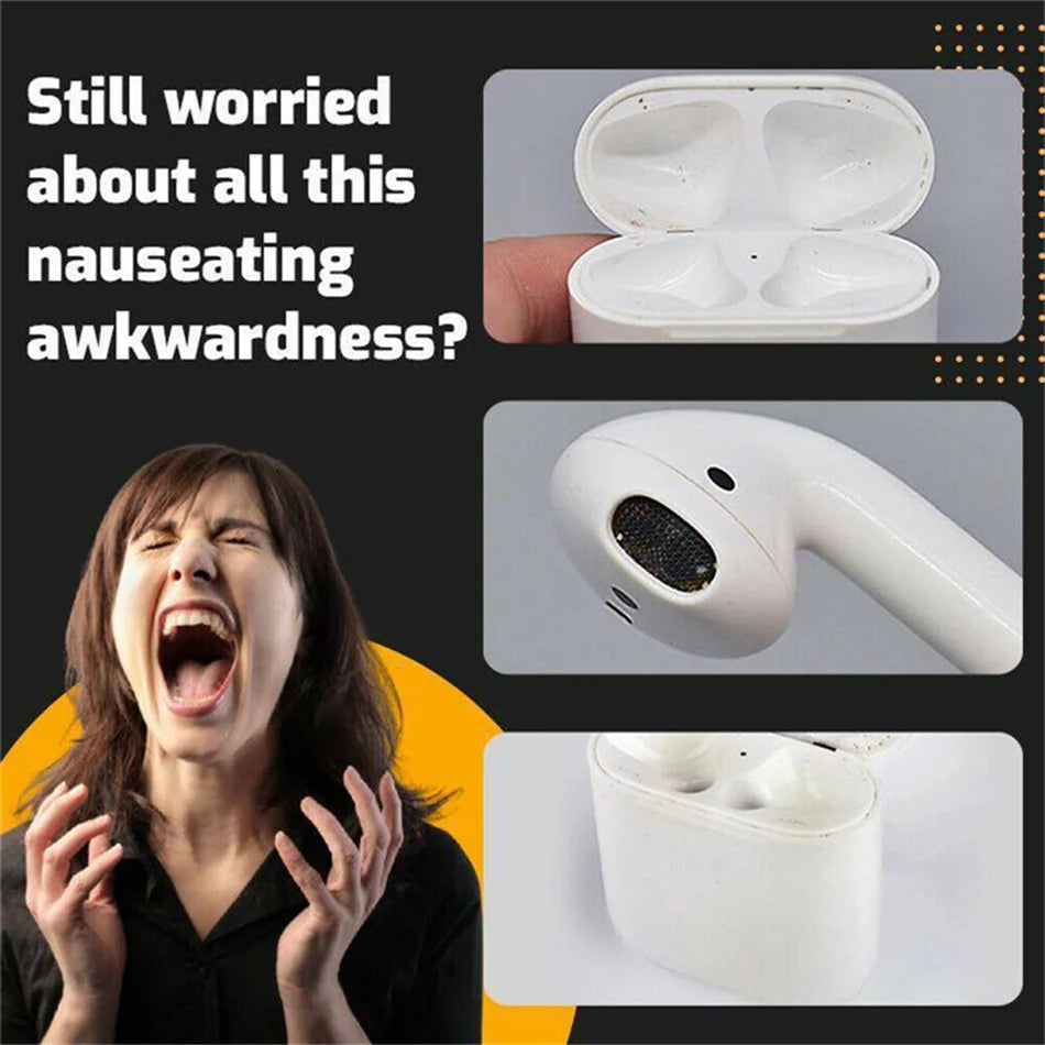 2-in-1 Earbuds Cleaning Pen for AirPods Pro, Samsung & More