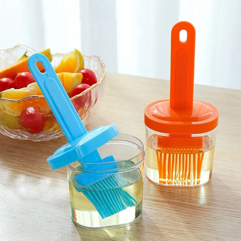 BBQ Basting Brush | Silicone Oil Grill Brush for Outdoor Cooking BBQ Basting Brush Peaceful Pleasures Health and Wellness