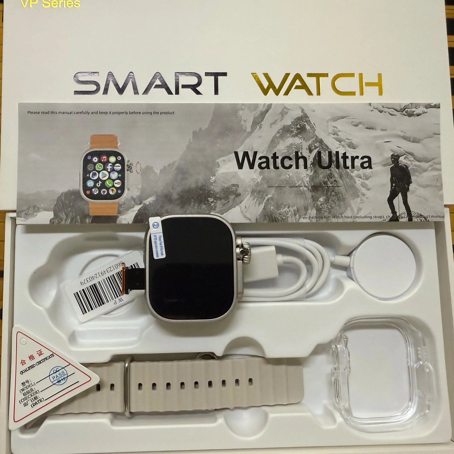 Zestbolt DW100 Pro+ 4G Smart Watch | 2.29" AMOLED, GPS, Touch ID