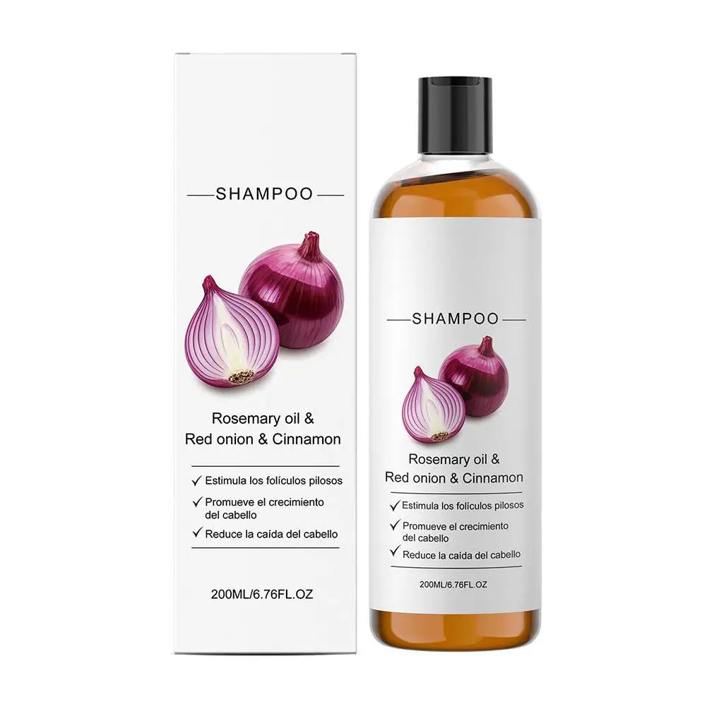 Rosemary Red Onion Shampoo/Conditioner Anti Hair Loss Promote Thicker Stronger excalvo Shampoo/Conditioner Hair Care Peaceful Pleasures Health and Wellness 200ML CN
