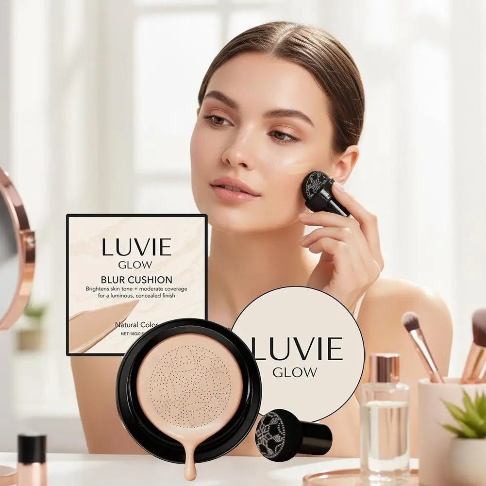 BIOAOUA Air Cushion BB Cream Foundation – Glow & Coverage