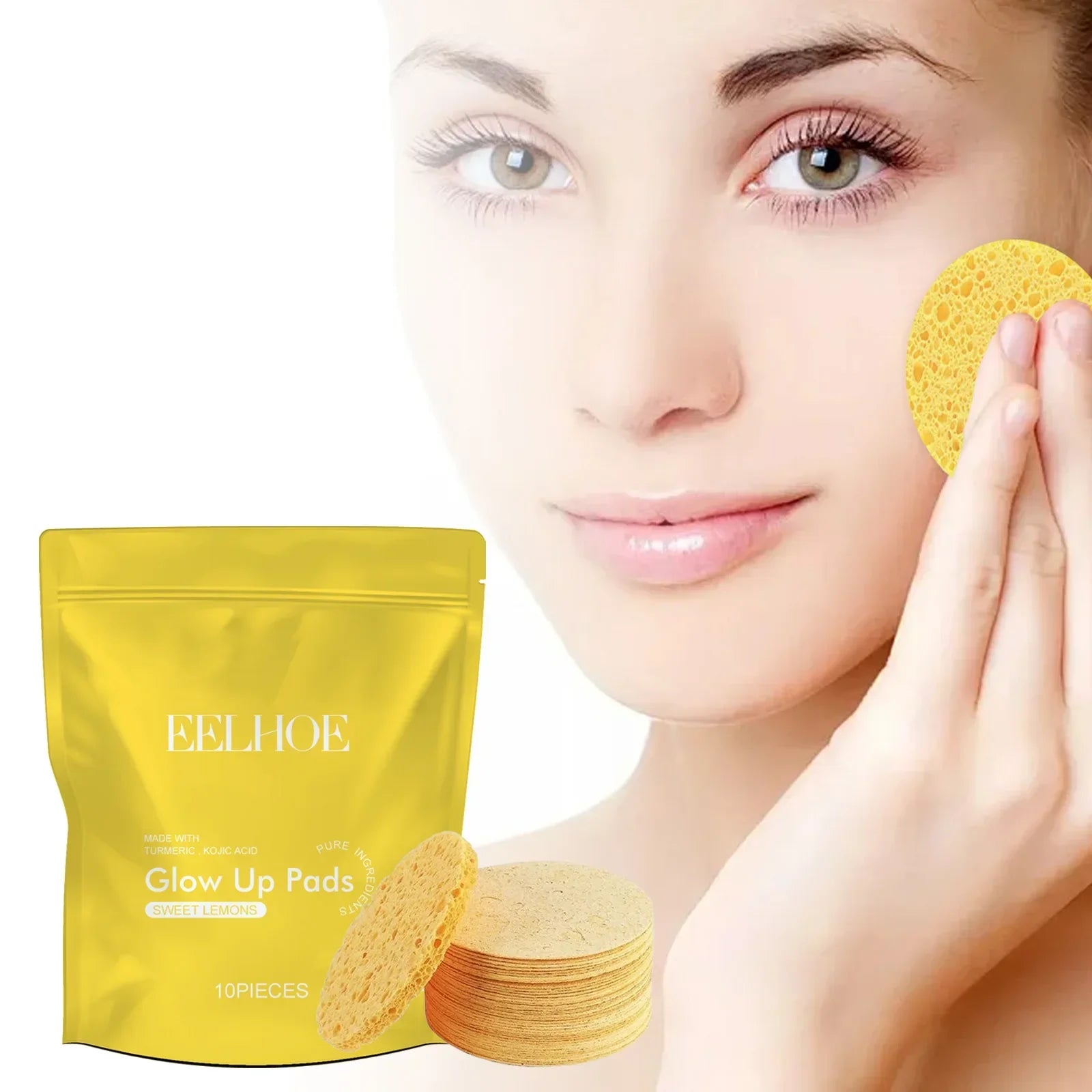 Turmeric Cleansing Pads – Deep Clean, Oil Control, Acne Care Peaceful Pleasures Health and Wellness
