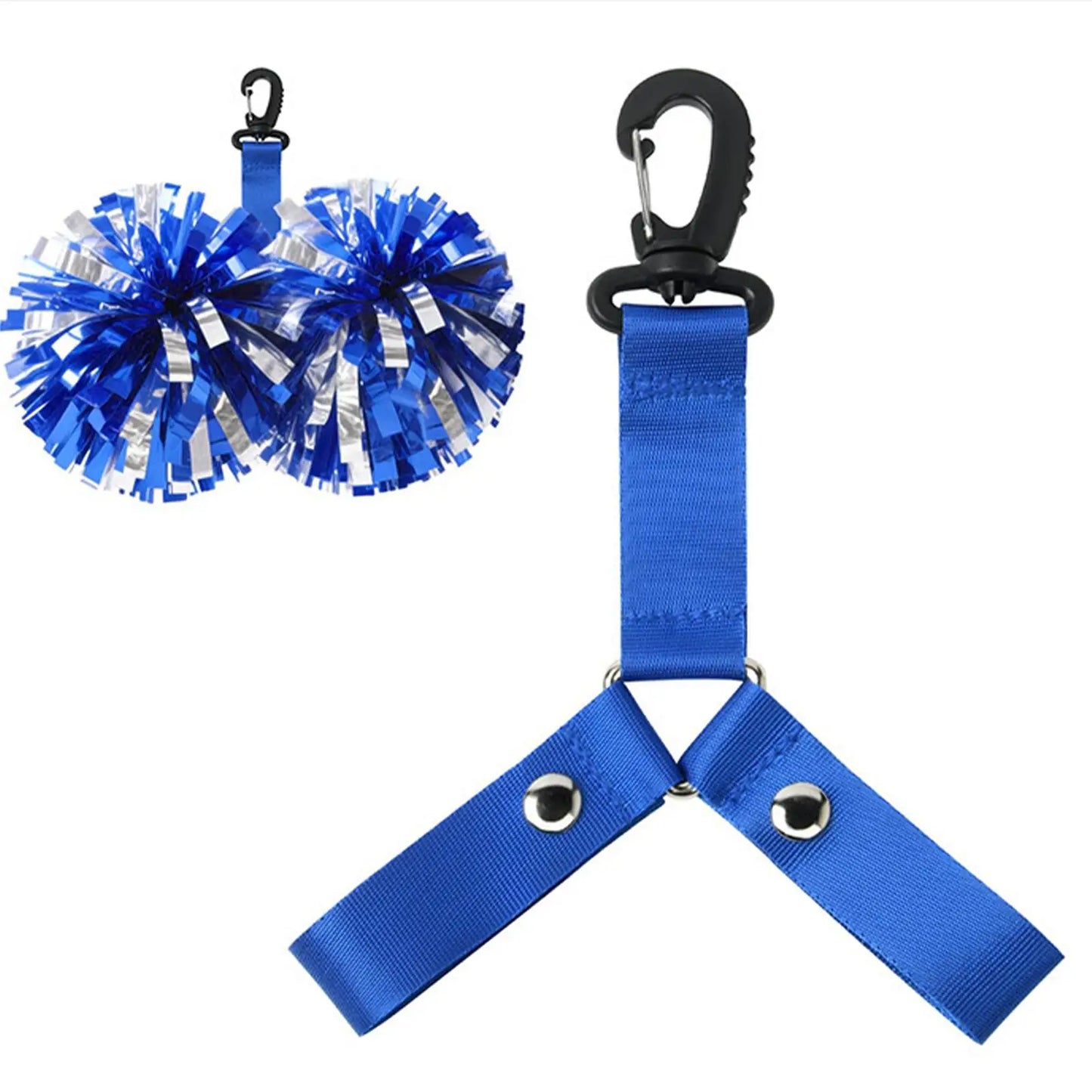 Pom Holder Hanger for Cheer Bag | Snap Button Organizer