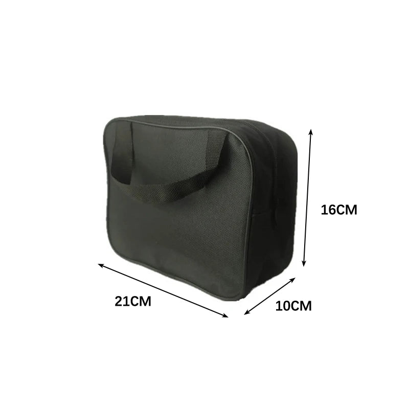 Car Air Compressor Pump Automotive Tool Black Organizer Bag Storage Handbag Peaceful Pleasures Health and Wellness A