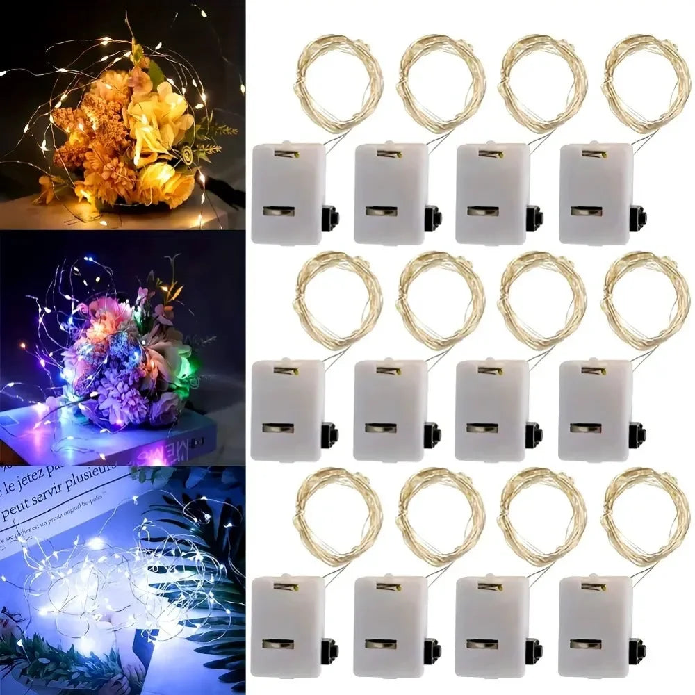 AISITIN LED Copper Wire Fairy String Lights – 10/20 Pack