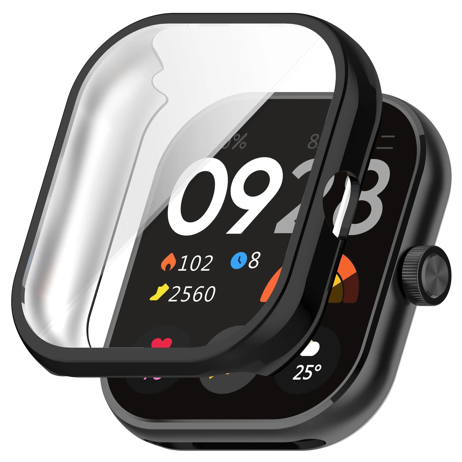 For Redmi Watch 4 TPU Soft Cover Protective Electroplated Protector Case Peaceful Pleasures Health and Wellness