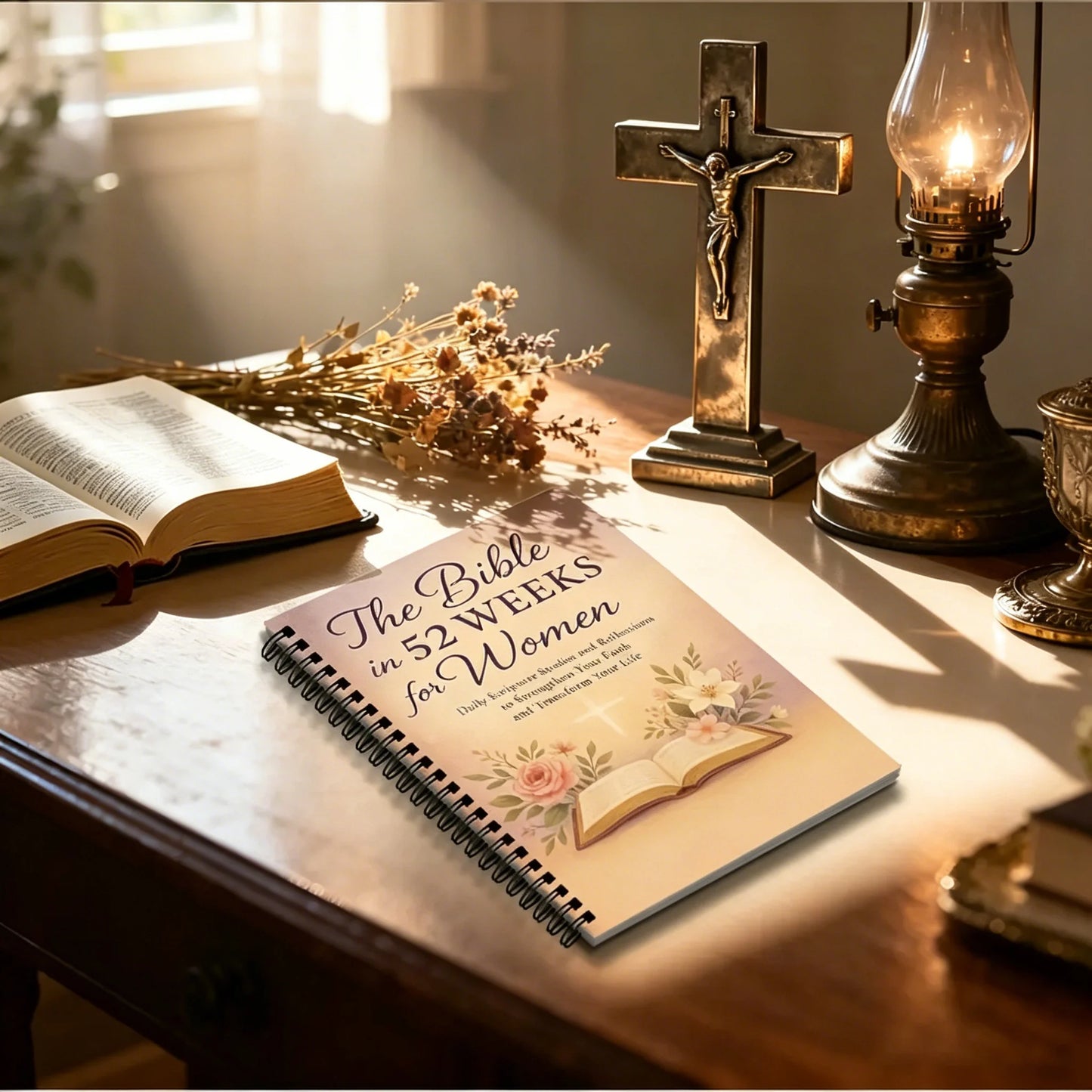 Bible 52 Weeks Women Daily Scripture Study Journal Reflections