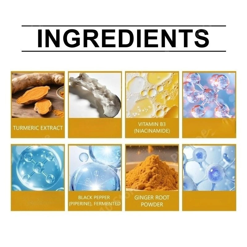 Turmeric Compound Nutrition Capsules | Daily Vitality Support