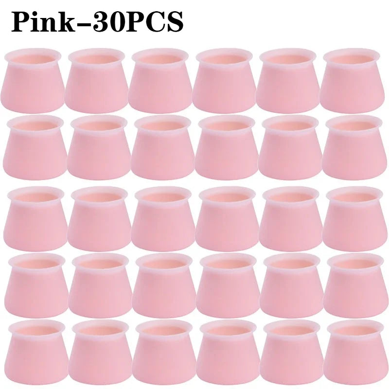 Silicone Chair Leg Caps | Anti-Slip Floor Protector Pads