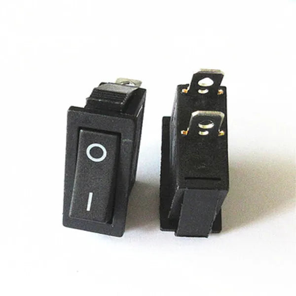 5PCS KCD3 Rocker Switch ON-OFF ON-OFF-ON 2/3Position 2/3Pins Electrical Equipment With Light Power Switch 16A 250V / 20A 125V AC Peaceful Pleasures Health and Wellness ON-OFF 2Pins Black