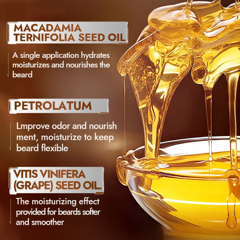 Men's Sandalwood Beard Balm – Moisturize & Tame Facial Hair