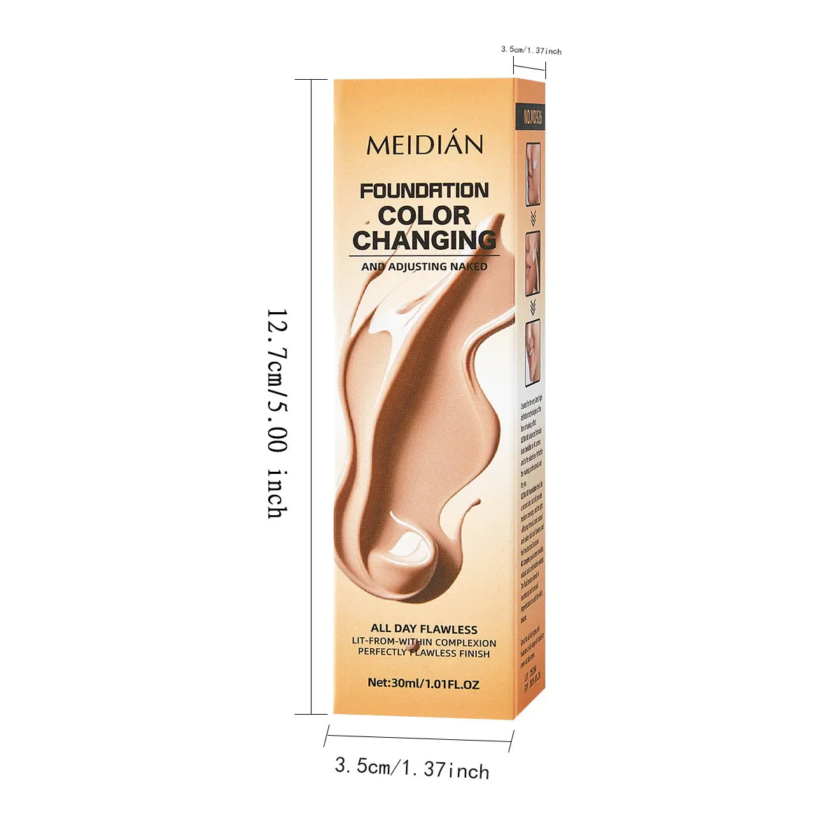 Liquid Foundation – Moisturizing, Long-Lasting Natural Finish