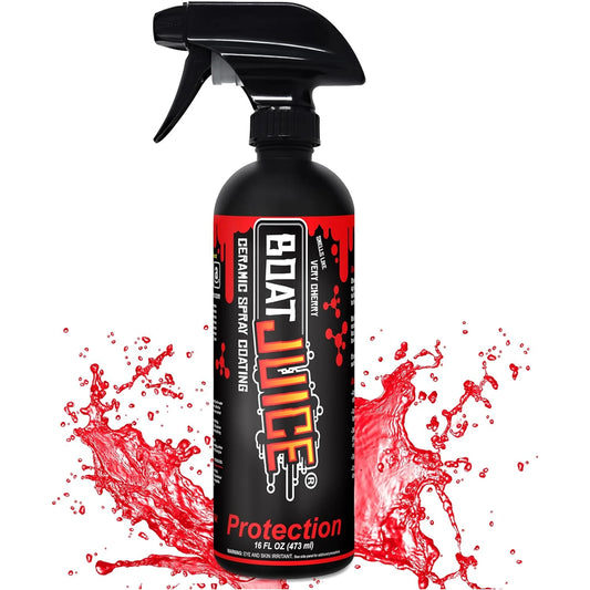 Boat Juice Protection Boat Ceramic Coating Wax Spray Marine Superior Shine Protection Scent Marine Detailing Cleaning Peaceful Pleasures Health and Wellness 500ml set