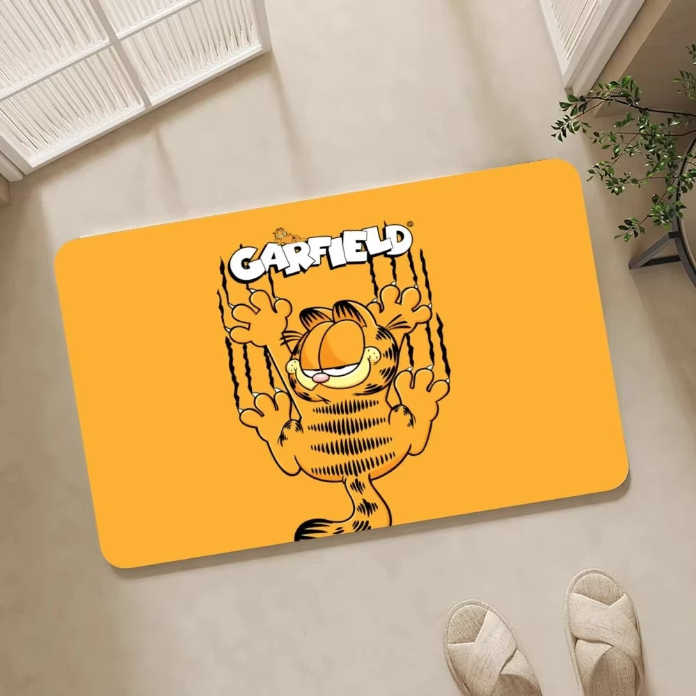 Garfield Cartoon Canvas Wall Art Print | Bedroom & Living Room