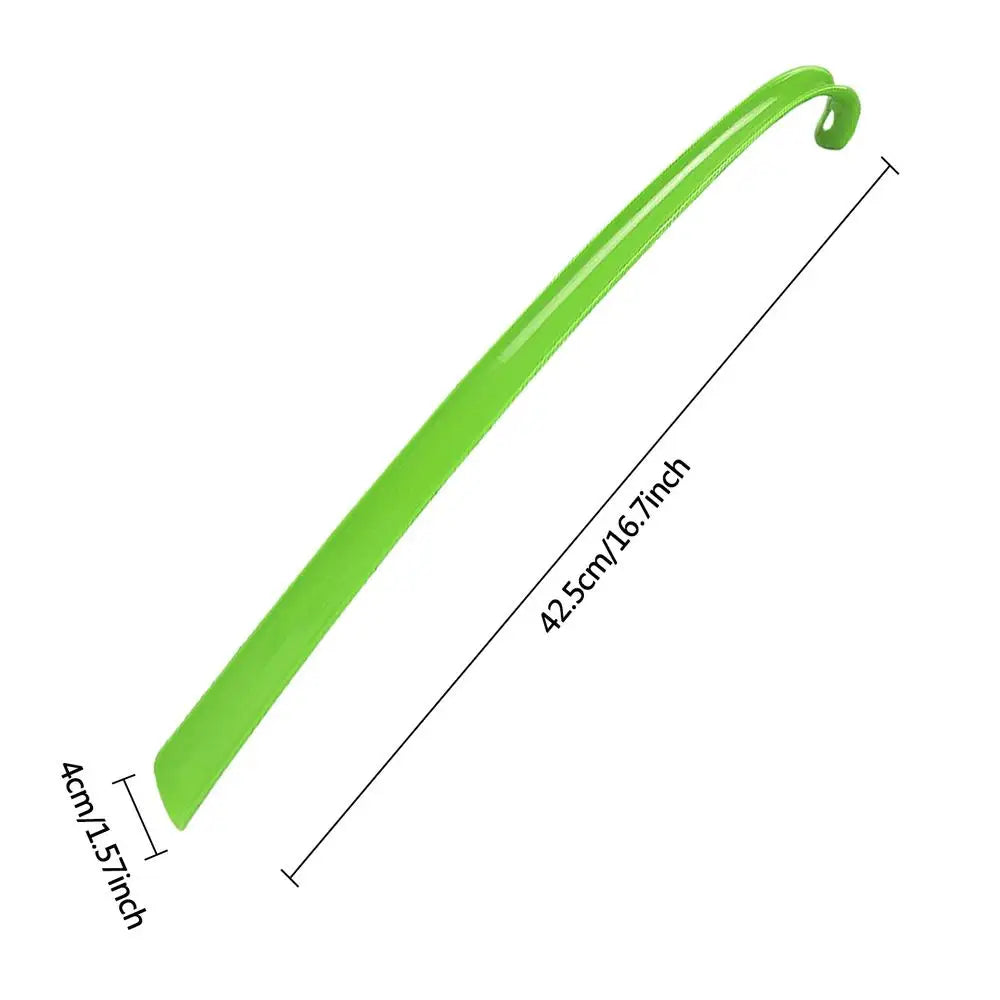 Long Handle Shoe Horn 16.7" ABS – Men, Women & Kids