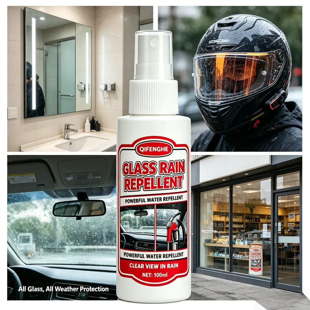 Glass Rain Repellent Spray – Car Windshield & Windows 100ml