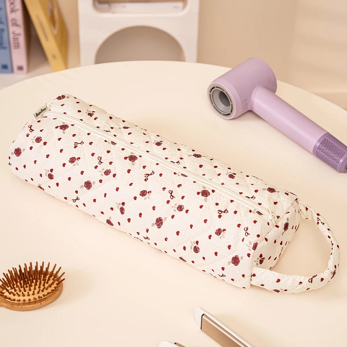 Hair Styling Tools Storage Bag – Travel Organizer for Dryer & Iron
