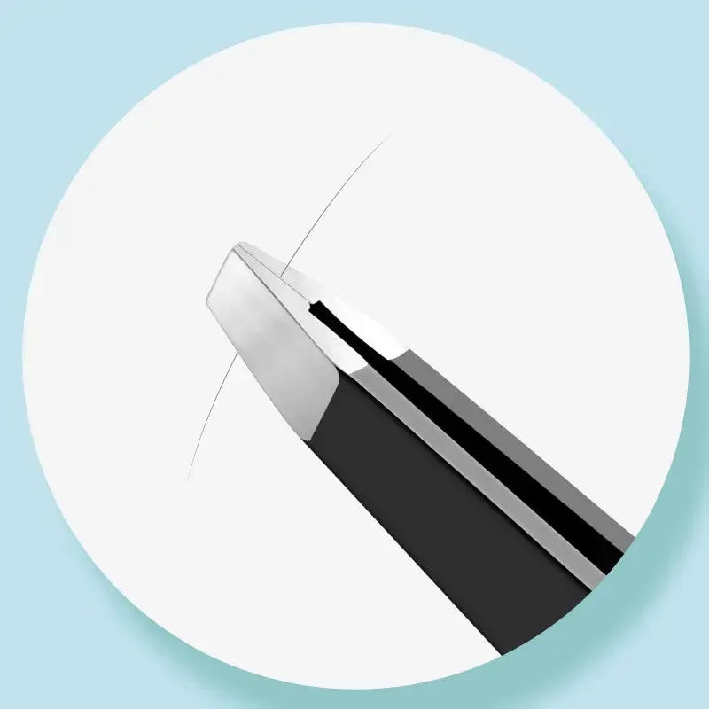 Stainless Steel Eyebrow Tweezers – Precision Brow & Face Tool