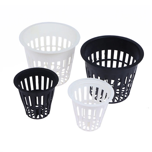 10PCS 2 Inch 3 Inch Grow Orchids Hydroponics Cups Planting Mesh Pot Soilless Net Basket Slotted Colonization Container Peaceful Pleasures Health and Wellness