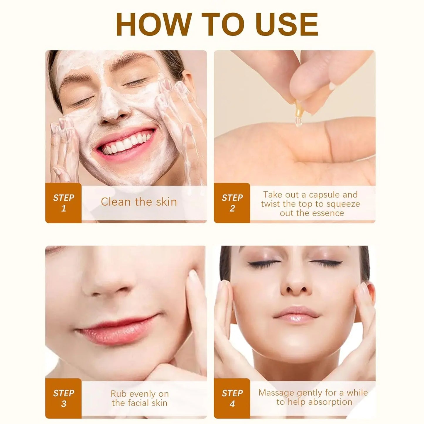 Vitamin E Capsules – Dark Spot Corrector & Skin Brightening Serum