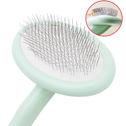 Stainless Steel Dog Grooming Comb | Detangling & Massage Brush Dog Grooming Comb Peaceful Pleasures Health and Wellness
