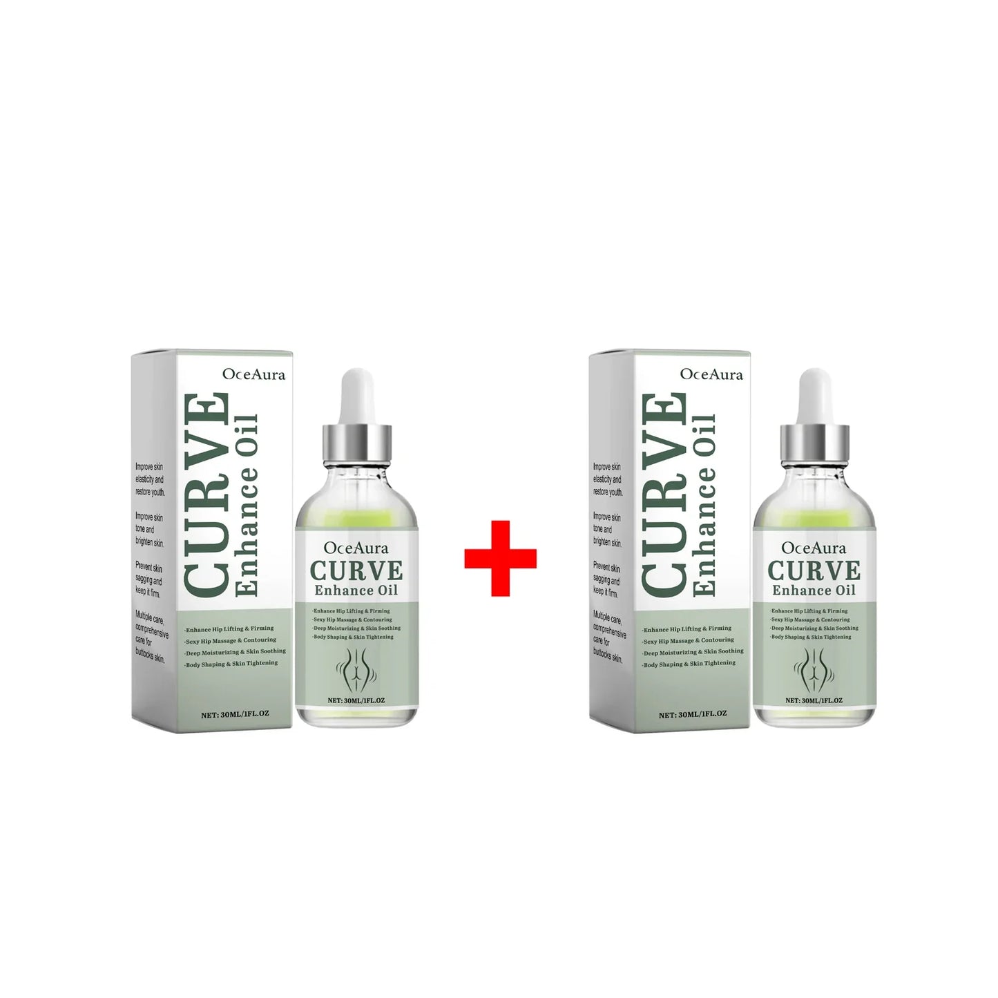 OceAura Butt Lift Firming & Plumping Body Oil 30ml