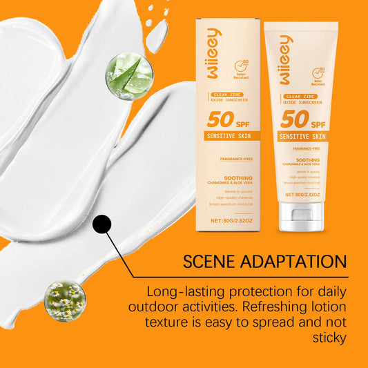 Wiieey SPF 50+ Kids Sunscreen Cream – Gentle UVA/UVB Protection Kids Sunscreen Cream Peaceful Pleasures Health and Wellness