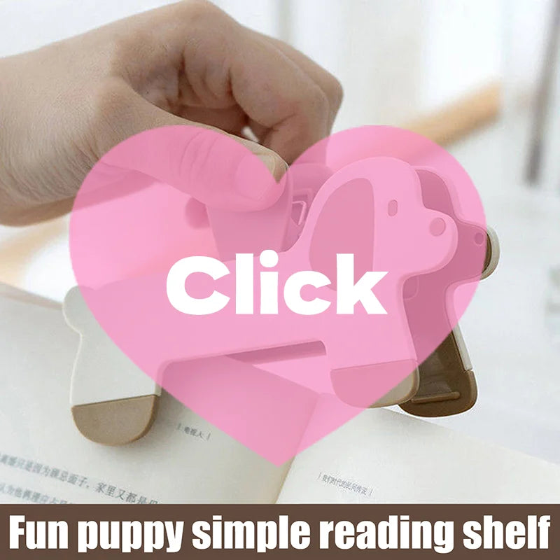 Puppy Book Clip – Cute Metal Bookmark & Page Holder