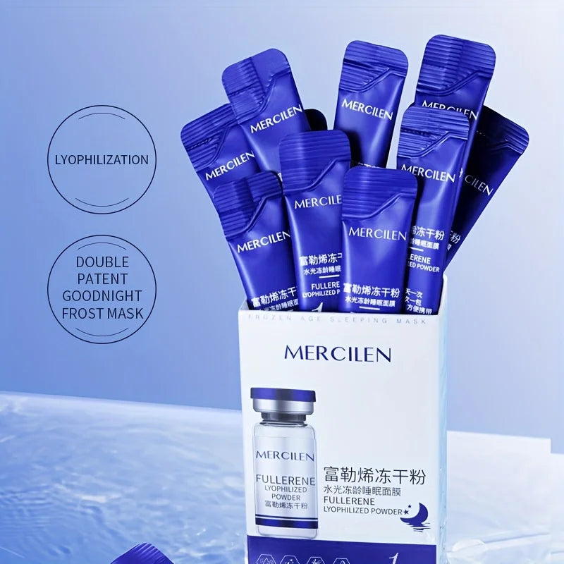 20pc Fullerene Sleeping Face Mask – Anti-Aging, Whitening & Hydration