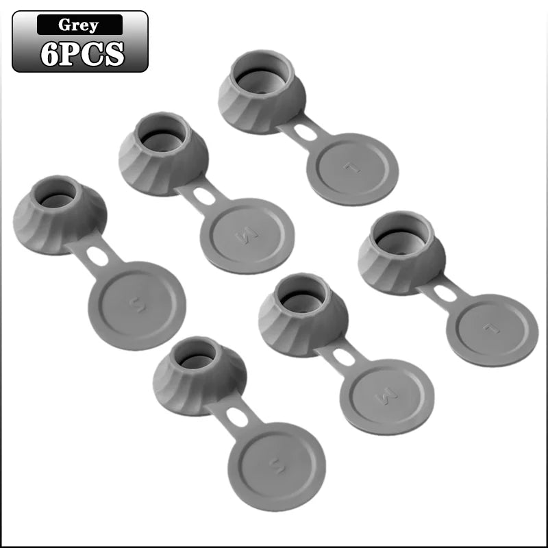 Inverted Bottle Cap Adapter Set – 3 Sizes | Shampoo & Lotion