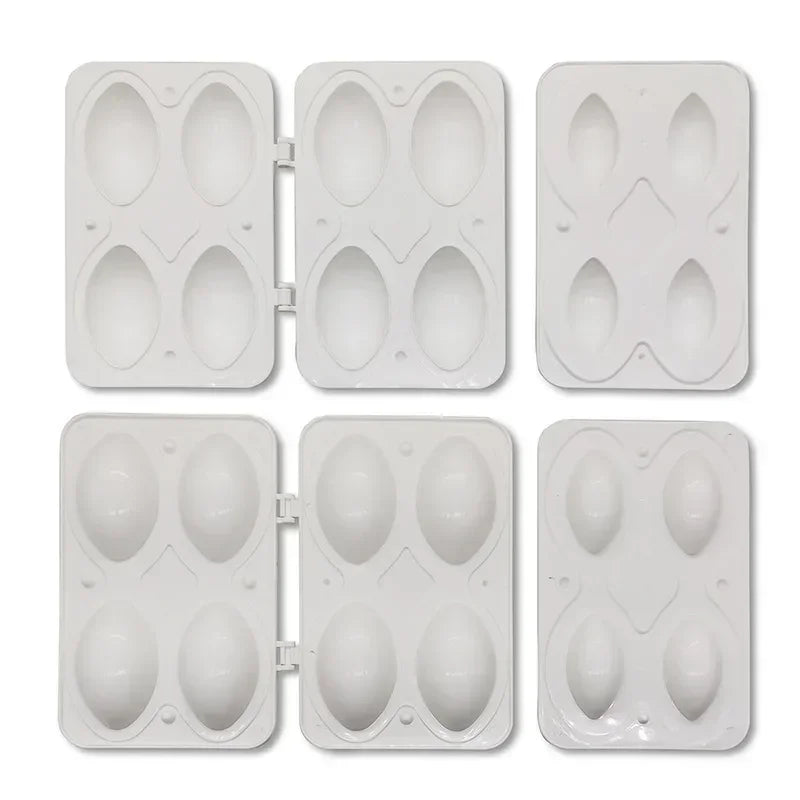 4Holes Manual Kibbeh Mold Meatball Maker Meatloaf Press Minced Meat Processor Cake Desserts Pie Kitchen Tools Peaceful Pleasures Health and Wellness