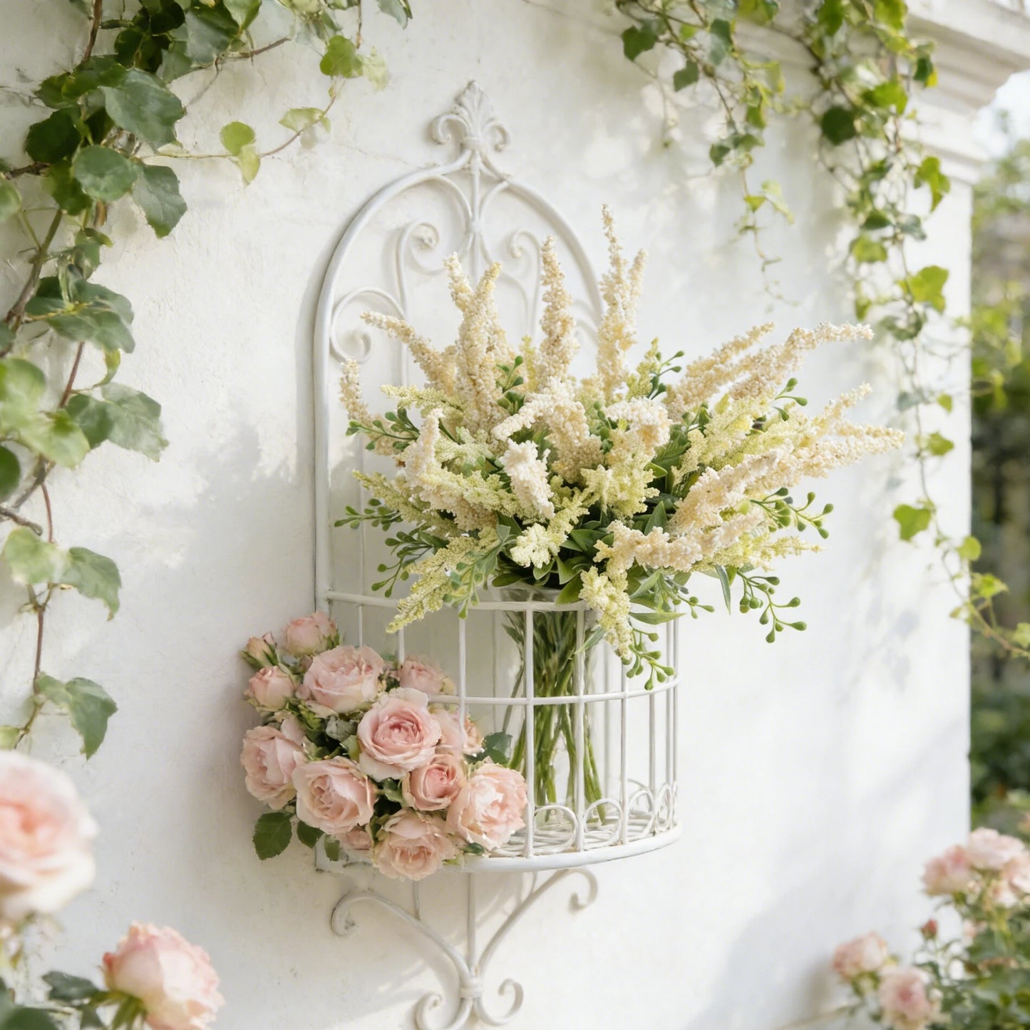 Artificial Silk Rose Bouquet | Wedding & Home Decor Flowers