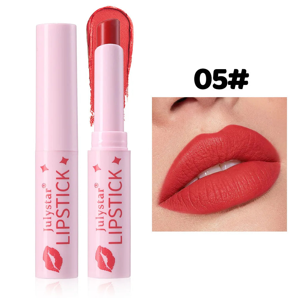 Matte Velvet Lipstick Pen – 8 Colors, Waterproof, Long Lasting