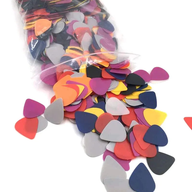 Guitar Picks Plectrum Celluloid Electric Smooth Pick Bass Acoustic