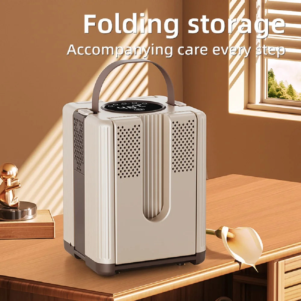 HOMEFISH 6-Arm Foldable Electric Shoe & Boot Dryer | Timer