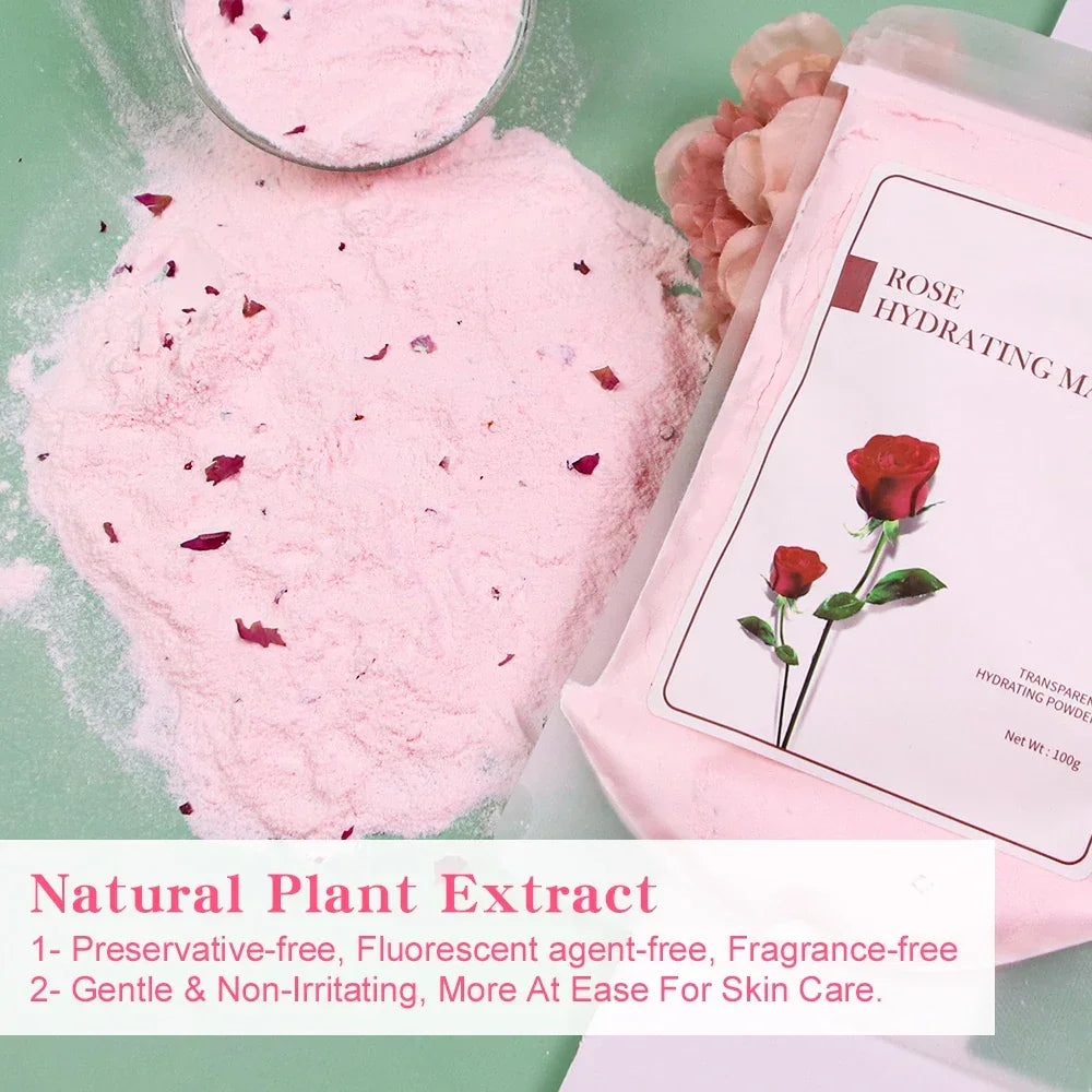 LIYALAN Face Jelly Mask Powder – Peel Off SPA Treatment Peaceful Pleasures Health and Wellness