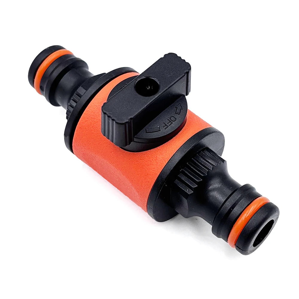 2PC Garden Hose Pipe Tap Shut Off Valve Fitting Connector Pipe Coupler Stop Water Connection Repair Joint Irrigation System Adap Peaceful Pleasures Health and Wellness