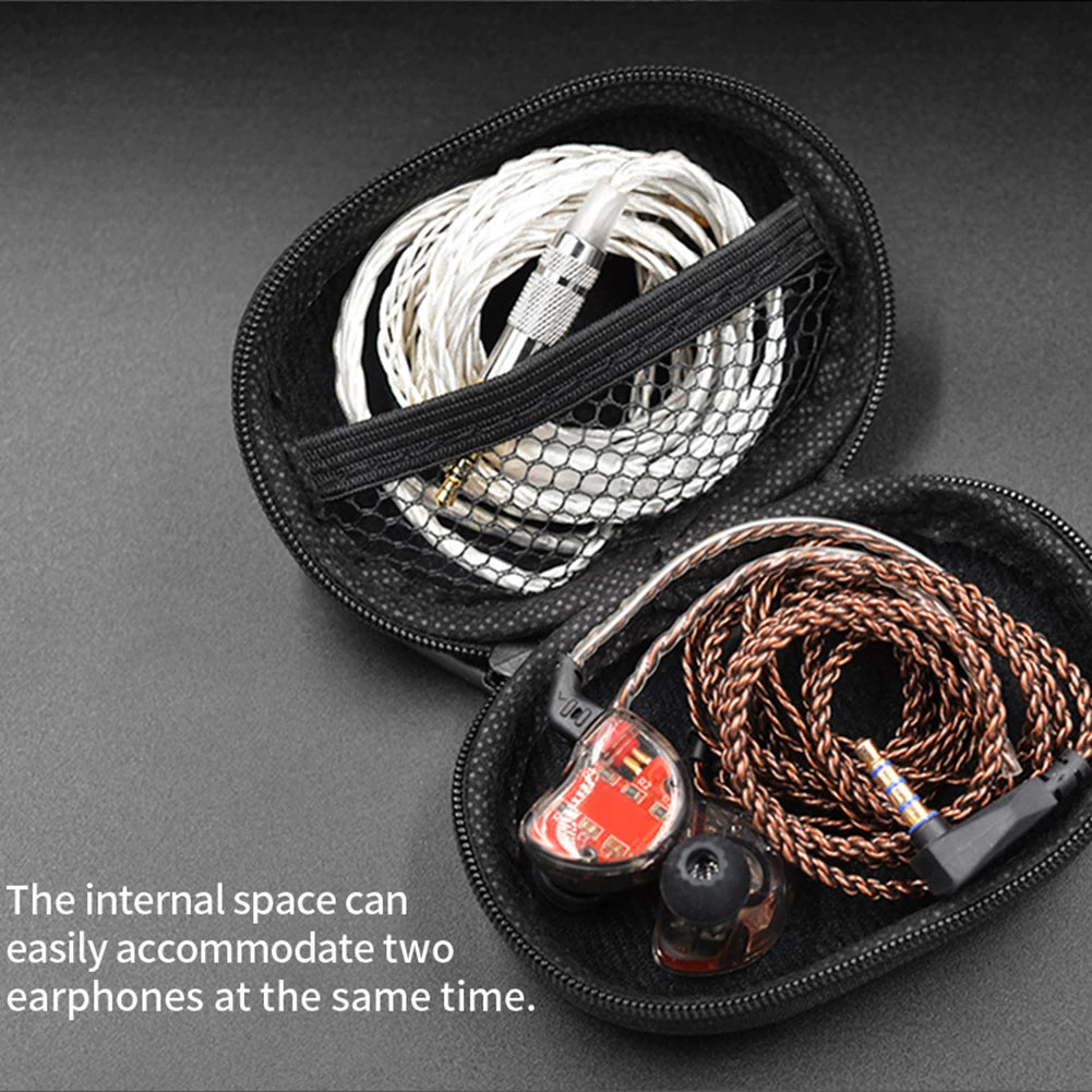 New Original For KZ Earphone Box Mini Headset Case Headphone Portability Wired Earphone Package Storage For ZEX Pro/EDX Earphone Peaceful Pleasures Health and Wellness