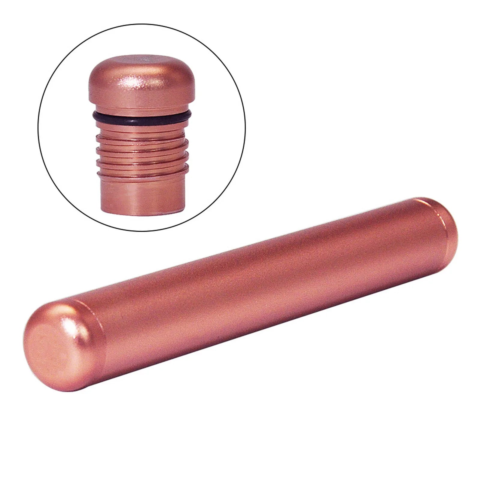 Aluminum Storage Tube Container Smell Proof Metal Tube Container Gift for Friends Family Members Peaceful Pleasures Health and Wellness