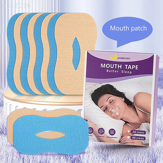 O-Shaped Mouth Sleep Strips | 10/30 Pcs for Adults & Kids Mouth Sleep Strips Peaceful Pleasures Health and Wellness