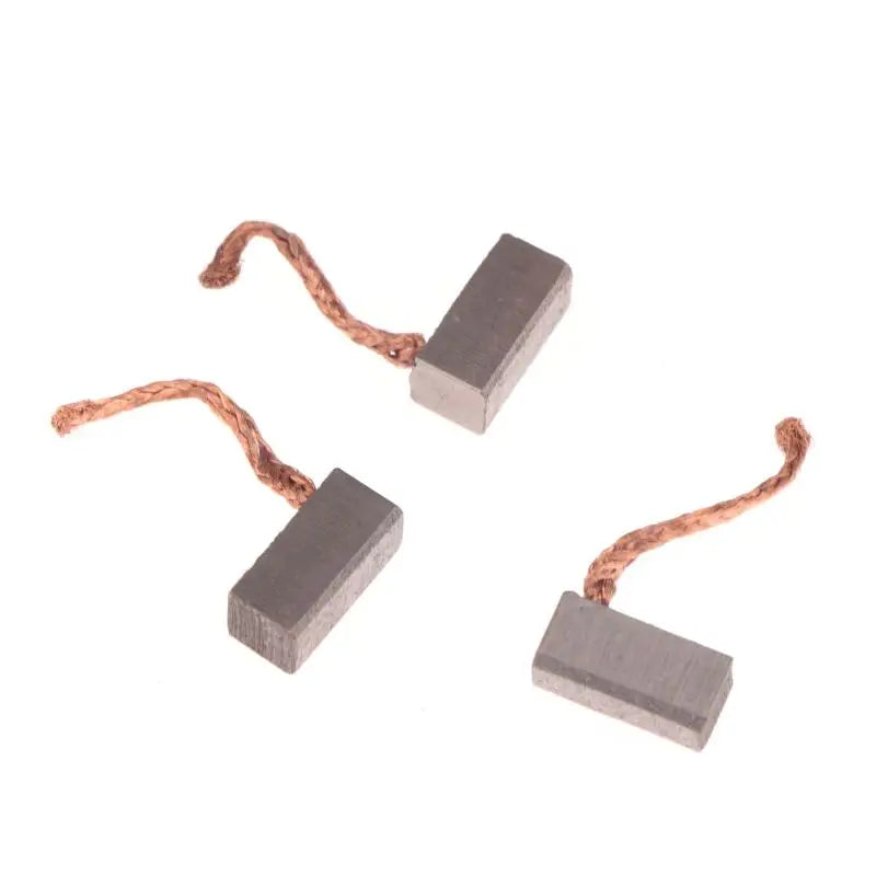 4Pcs/set 6*6*12mm Electric Motor Carbon Brush Power Tool Blower Fan DIY DC Motor Carbon Brush Accessories Replacement Peaceful Pleasures Health and Wellness