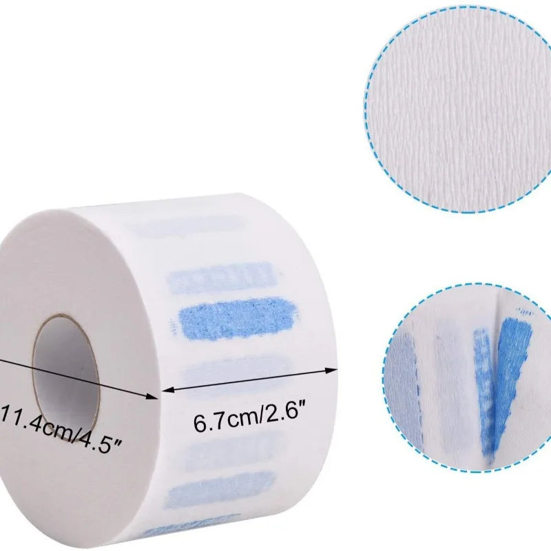 3pcs Prevent Broken Hair, Absorb Perspiration, Haircut Care, Disposable Barber Neck Strip Paper, Hair Stylist Salon Protector Peaceful Pleasures Health and Wellness