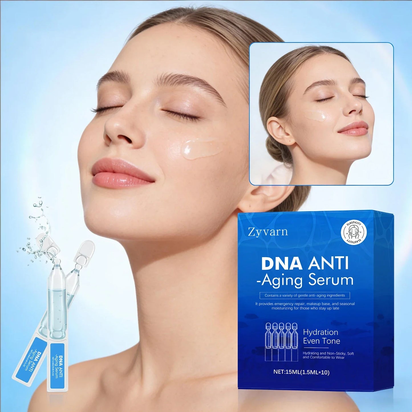 Zyvarn DNA Sodium Anti-Aging Face Serum | Firm & Hydrate