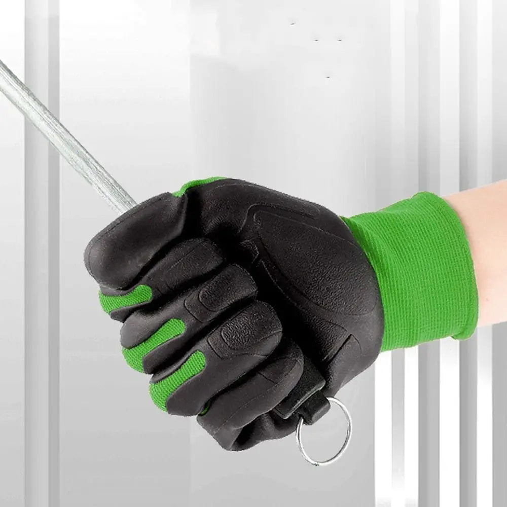 Breathable Gardening Work Gloves Nylon Waterproof Protective Gloves Safety Ergonomic Professional Gloves Landscaping" Peaceful Pleasures Health and Wellness