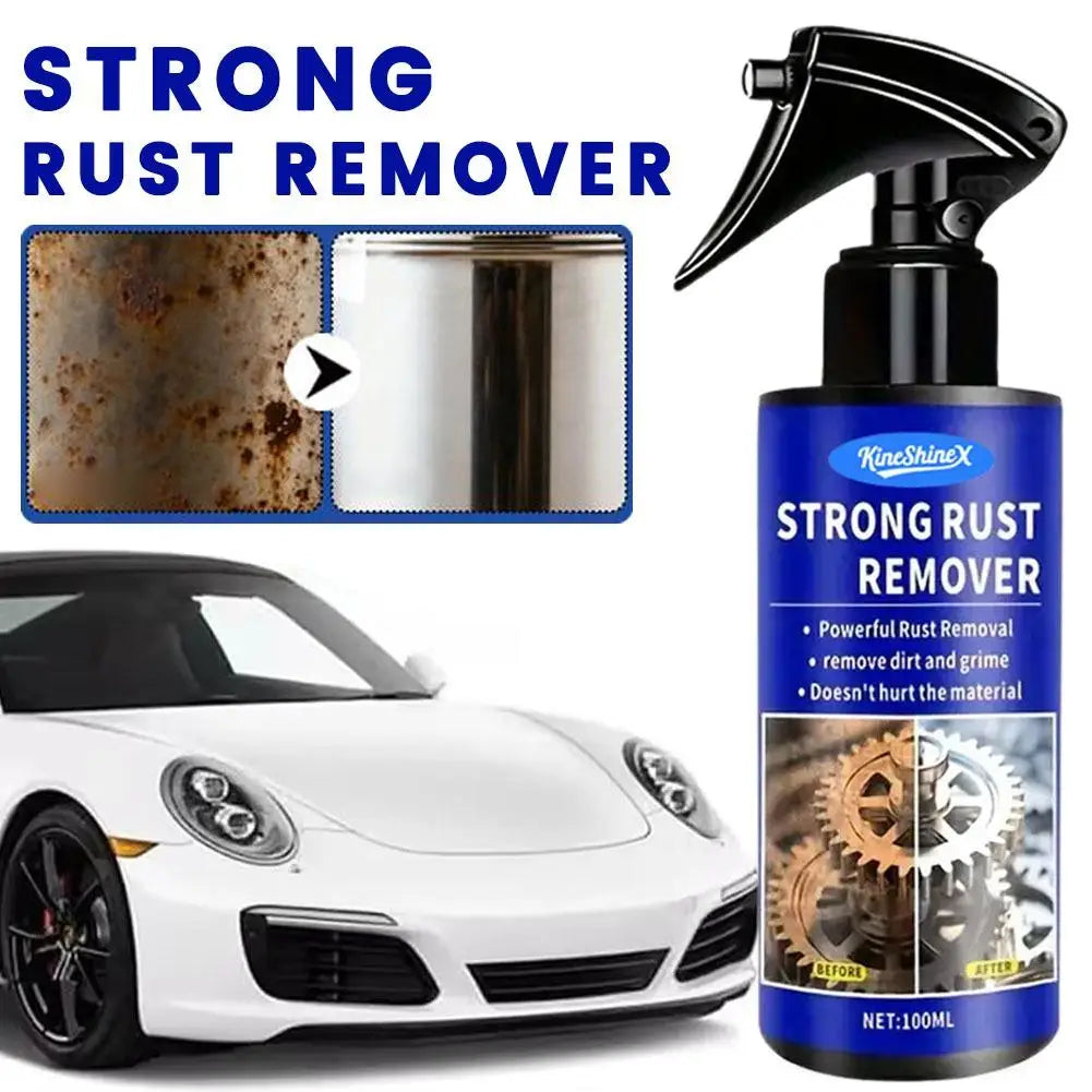 1/2pcs 100ml Powerful Rust Removal Cleaning Tools Car Iron Powder Rust Remover Maintenance Metal Surface Rust Removal Artifact Peaceful Pleasures Health and Wellness
